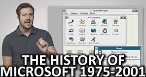 The History of Microsoft (1975-2001)