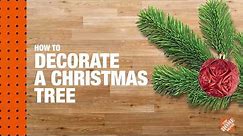 How to Decorate a Christmas Tree: Christmas Tree Lighting | The Home Depot