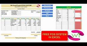 Free POS Software with Stock in Excel