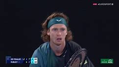 Australian Open: Andrey Rublev destroys his racquet in frustration during clash with Alex de Minaur - Tennis video - Eurosport