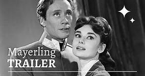 Mayerling (1957) Movie Trailer - Audrey Hepburn & Mel Ferrer