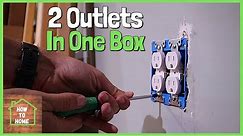 How to Wire 2 Outlets In One Box | Wiring a Double Receptacle the Correct Way