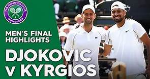 2022 Wimbledon Men's Final Highlights: Novak Djokovic vs Nick Kyrgios | Wide World of Sports