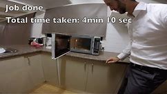 How to Replace a Microwave Bulb in 4 Minutes & 10 Seconds