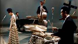 Max Roach Quartet & Abbey Lincoln, BRT TV Studio, Schaarbeek, Belgium, January 10, 1964 (Colorized)