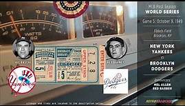 1949-Oct-09 • NYY/BKN • World Series G5 • New York Yankees vs Brooklyn Dodgers - Radio