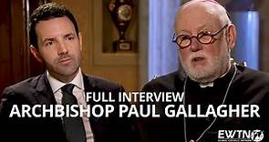 Archbishop Paul Gallagher Full Interview | EWTN News In Depth