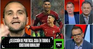 CRISTIANO RONALDO marcó doblete. CR7 siempre CONDICIONA a selección Portugal, Alex Pareja | ESPN FC