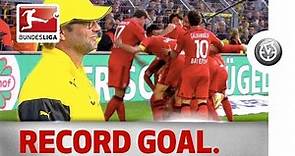 Karim Bellarabi’s 9-Second Record Goal Against Dortmund