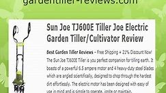 Garden Tiller Reviews - Top 10 Garden Tillers
