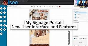 Easy to Use Digital Signage CMS Webinar – My Signage Portal