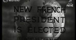 Vincent Auriol is elected as president of France (1947)