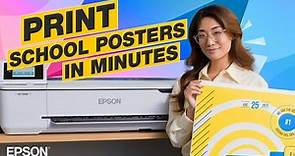 Epson Print Automate | Fast and Easy Poster Printing