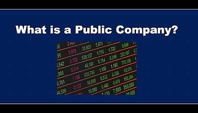 What is a Public Company?