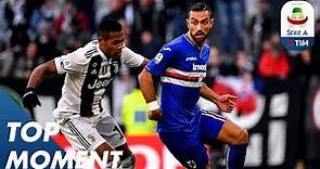 Quagliarella Finds 9th Goal in 9 Games | Juventus 2-1 Sampdoria | Top Moment | Serie A