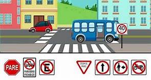 ¿Sabes cuáles son las señales de tránsito reguladoras, preventivas e informativas?