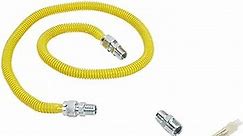 Whirlpool 30-48KITRC Genuine OEM Connector Kit For Gas Ranges – Replaces 1200186, 18001065, 30-48KITR, 30-48KITRA, AH1485650, EA1485650, PS1485650, WPKIT30-48 , white