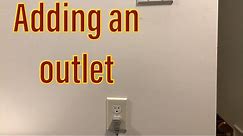 How to add an outlet from a light switch