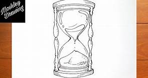 How to Draw an Hourglass Step by Step