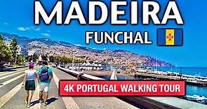 Funchal Madeira, the Most Beautiful Portugal Island, 4K Walking tour