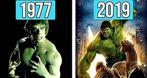 Evolution of Hulk Movies