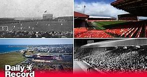 Incredible pictures of Aberdeen FC's Pittodrie Stadium through the ages