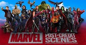 All The Marvel Cinematic Post-Credits Scenes Compilation (2008-2017)