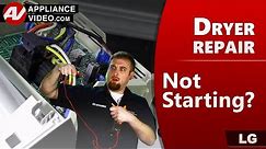 Dryer Repair, Diagnostic & Troubleshooting - Not Starting Or responding