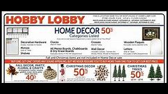 Hobby Lobby Weekly Ad September 17 – September 23, 2023