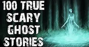 100 TRUE Disturbing & Terrifying Paranormal Ghost Scary Stories | Halloween Special | Horror Stories