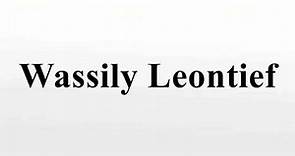 Wassily Leontief