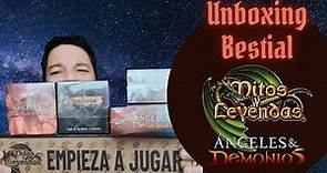 📦 UNBOXING BESTIAL: Mitos y Leyendas - Ángeles y Demonios | Gamesandmore.cl