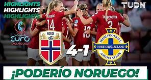 HIGHLIGHTS | Noruega 4-1 Irlanda Nte | UEFA Womens Euro 2022 -J1 | TUDN