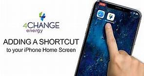 How to Add 4Change Energy to your Home Screen