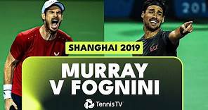 DRAMATIC Andy Murray vs Fabio Fognini Battle! | Shanghai 2019 Extended Highlights