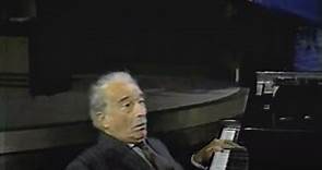 Victor Borge / Marilyn Mulvey - Verdi "Caro nome" and interview (17 May 1989)