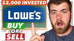 Why I am Buying $2,000 Worth of Lowes (LOW) Stock?