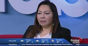 MKO Grand Chief Sheila North Wilson discusses Ice Road Tour