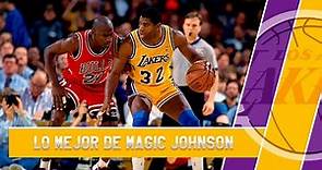 El show de Magic Johnson con los Lakers