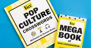 Solve Vox crosswords in our first-ever puzzle books