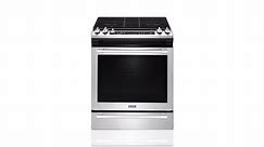 Maytag 5-Burner 5.8-cu ft Self-Cleaning Slide-In Convection Gas Range (Stainless Steel)