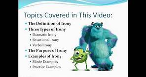 Irony & Its Purpose (with Examples and Practice)