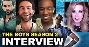 The Boys Season 2 INTERVIEW - Chace Crawford & Jessie T Usher
