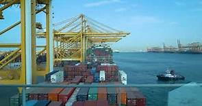 Cargo Vessel shifting at Jebel Ali Port | Dubai Port | Raikar Films