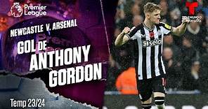 Gol Anthony Gordon - Newcastle v. Arsenal 23-24 | Premier League | Telemundo Deportes