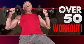 FULL BODY Muscle Building Workout For Men Over 50