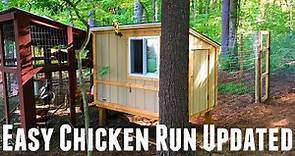 How to Build a Chicken Run Easy | DIY Chicken Run Ideas | Building a Free Range Chicken Run