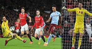 Martin Dúbravka Debut for Manchester United vs Aston Villa