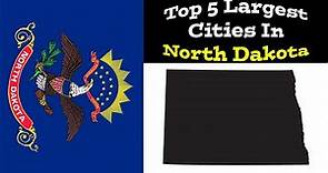 Top 5 Biggest Cities In North Dakota | Population & Metro | 1900-2020