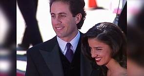 Seinfeld arrives with Shoshanna for the 1996 Emmy Awards